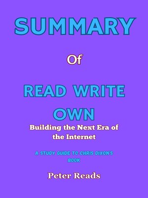 cover image of SUMMARY    of  READ WRITE OWN